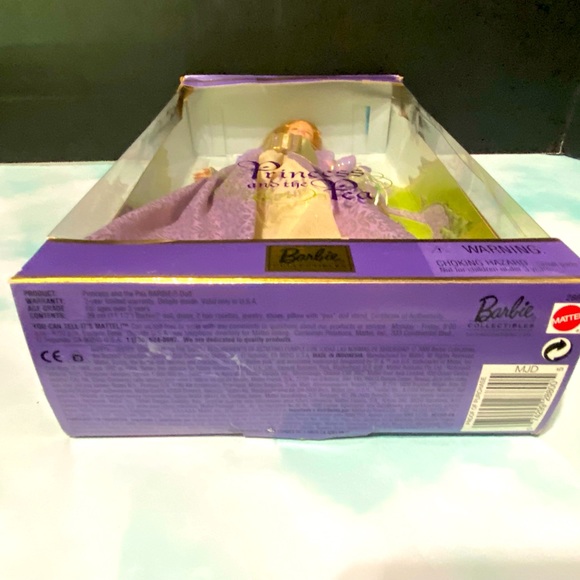 BARBIE NWT VINTAGE 2000 PRINCESS AND THE PEA COLLECTOR EDITION BARBIE DOLL w/BOX - Picture 10 of 12